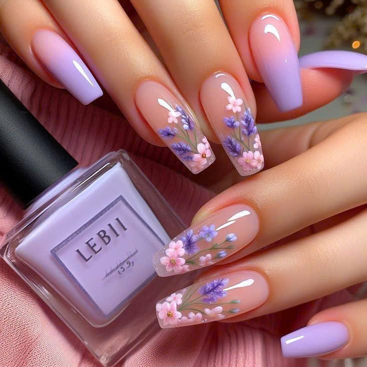 Dip powder manicure, pedicure, Nina Organic Nail & Spa